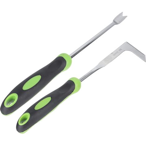 Désherbeur Manuel Outil Enlever Gazon Arrache-Herbe Désherbeur Fente Accessoires Jardinage (1/5)