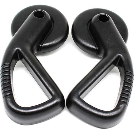 Voiture （1 paire） Gauche/Droite Poignée D'Accoudoir Bouton De Réglage du Siège Ajuster Le Levier pour Peugeot 206 207 pour Citroen C2 9638799977 890586 (1/4)