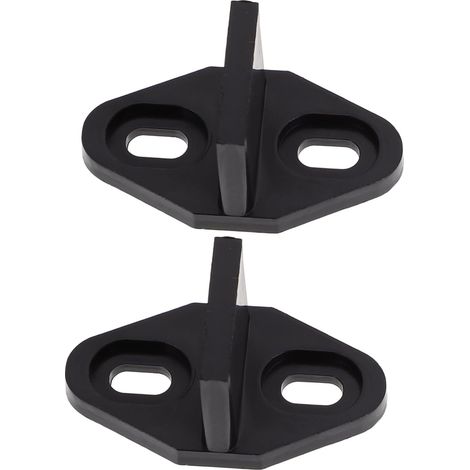 Guides pour Portes de Placard Coulissantes Pom Noir (1/5)