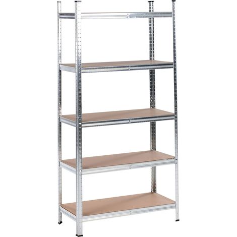 Garagenregal XITTA Metall 150 cm 75 cm Silber (1/5)