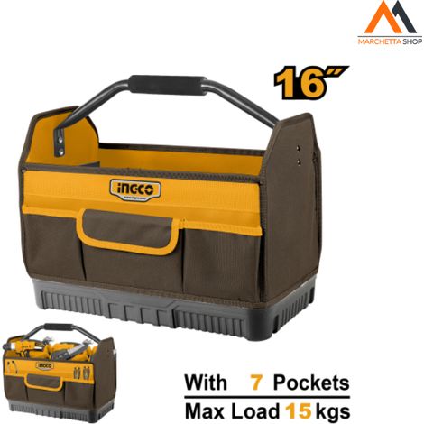 BORSA PORTA ATTREZZI CON 7 TASCHE