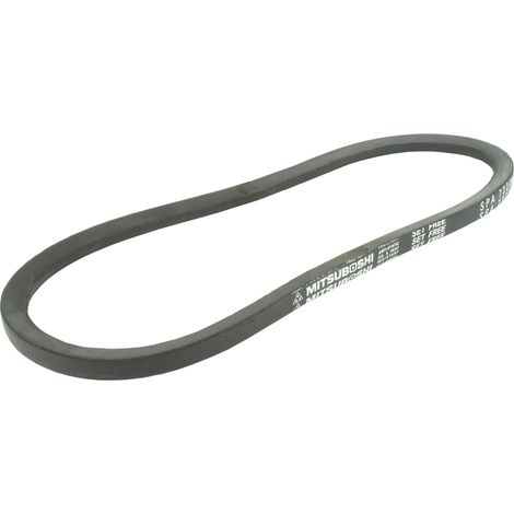 Courroie Lisse Trapézoïdale Mitsuboshi Série Spa (section 13x10mm) Longueur Ext: 1500mm. (1/3)