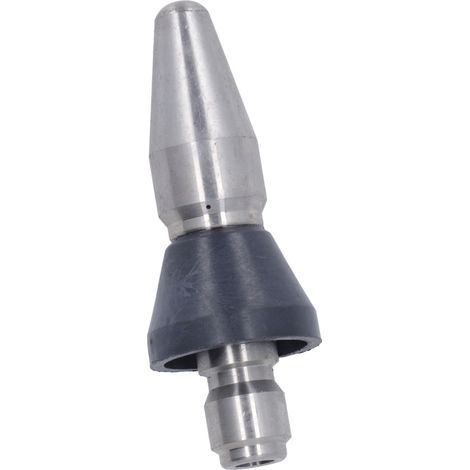 Buse Turbo Nettoyeur Haute Pression 5000PSI Acier Inoxydable Compacte Pointe Fine Remplacement Grosse Tête 3 Trous Arrière 3/8in NPT (1/5)