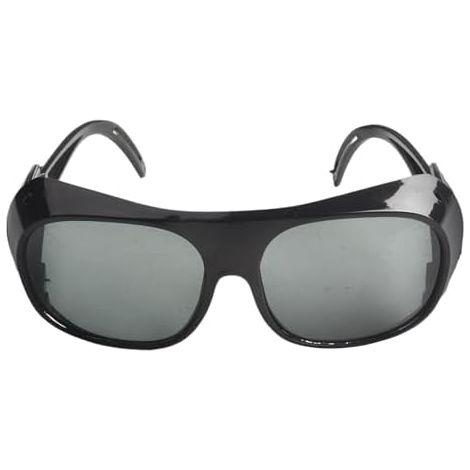 Schweißerschutzbrille mit undurchsichtigem Schutz für Lichtbogenschweißen, stoß- und windfest, breite Bügel zum Schutz vor Flüssigkeiten, geeignet (1/5)