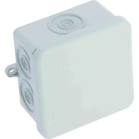 Pack de 50 boîtes de dérivation - IP55 - 80 x 80 mm - Couvercle clipsé - 100080 - EMX