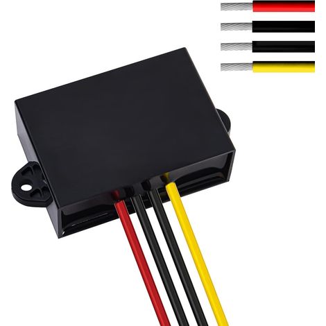 DC 12V vers 24V convertisseur de Tension 5A 120W Voiture Alimentation convertisseur transformateur Adaptateur DC 9-20V entrée Large pour Voiture Moteur Camion Voiture véhicule Bateau (1/5)