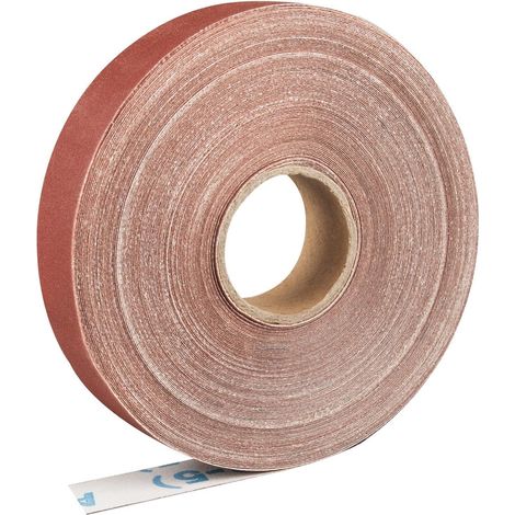 Schleifpapierrolle 2,5 cm x 25 m Körnung 320 Aluminiumoxid (1/5)