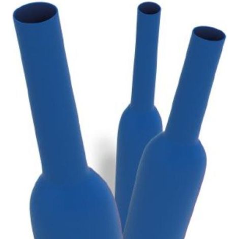 Etelec tubos termoretráctiles 4,8 mm 1 m azul - gt1140
