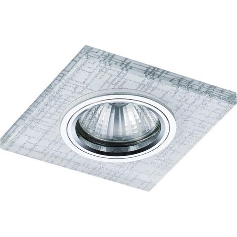 Anneau encastrable carré en verre KONY 3000K CR 00-930-01-301