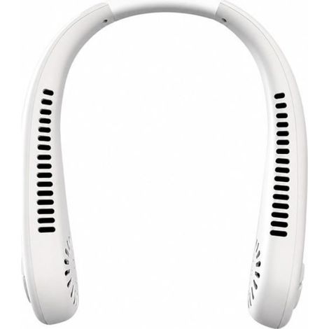 Ventilateur De Cou - USB Rechargeable - Pour Extérieur Et Bureau - 1 Pièce Blanc (1/5)