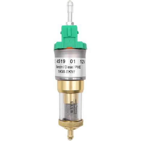 LaBlanc - Bomba de combustible para calentador de coche de metal de 12 V, 5 kW y 22 ml, bomba de aire para calefacción diésel, ultra silenciosa