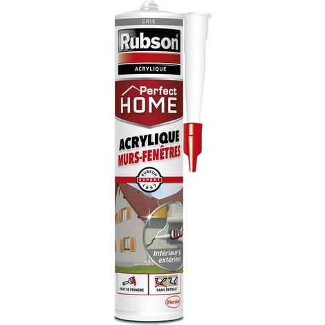 Rubson RUBSON Wände & Fenster Acrylmörtel grau 280ml