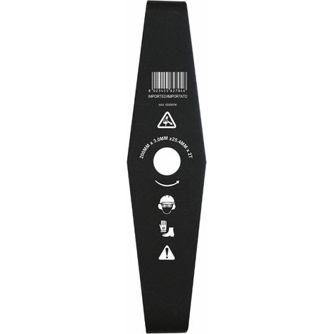 Disco decespugliatore per arbusti a 2 denti 200mm