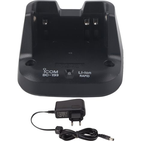 Chargeur Radio Bidirectionnel - 12 V 1 A - Pour Talkie-Walkie Icom IC-V8E V80 F3003 F3002 F4001 IC-T70A - Prise UE 100-240 V - 1 Pièce (1/5)