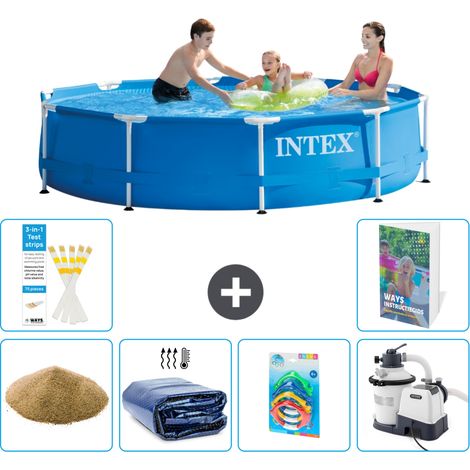 Frame Pool Rund - 305x76 cm - 7-teilig S36