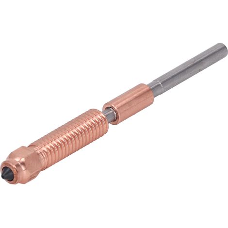 Buse d'imprimante 3D de 0,4 mm en alliage de cuivre et acier trempé avec rupture de chaleur en alliage de titane pour K1C K1 Maximum (1/5)