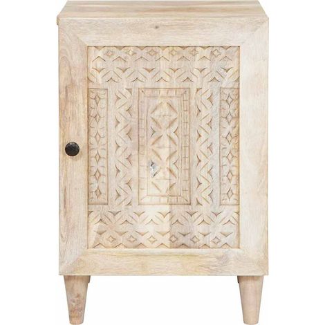 Maison Exclusive - Badezimmerschrank mit Tür Weiß 38 x 33 x 58 cm