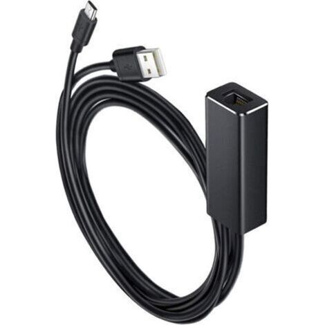 Adaptateur Micro USB vers Ethernet Mbps pour TV Stick et Streaming : connexion réseau stable sans mise en mémoire tampon, accessoire portable (1/5)