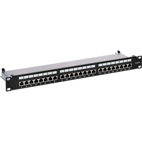 Panneau de brassage RJ-45 PP-24/RJ6-C/FTP (1/5)