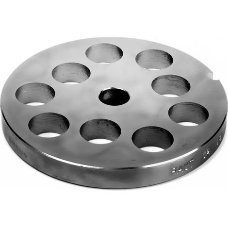 Tre spade raut, piastra per tritacarne 32 foro 18 acciaio inox auto affilanti qualità professionale