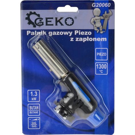 Quemador de Gas Piezo con Encendido Integrado Potencia Regulable 1,3 kW Butano (1/5)