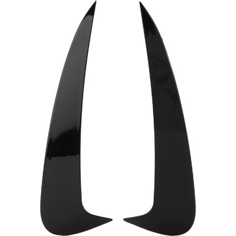 Ailerons latéraux de pare-chocs arrière de voiture, 2 pièces, noir de remplacement pour Mercedes Benz C coupé C205 2015 + (1/5)