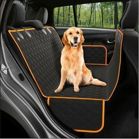 X-Large Housse de siège pour chien Couverture Protection de Banquette Siège imperméable Hamac pour Chien avec et Sac de Transport pour Voiture Nettoyage Facile152 x 163 cm (1/5)