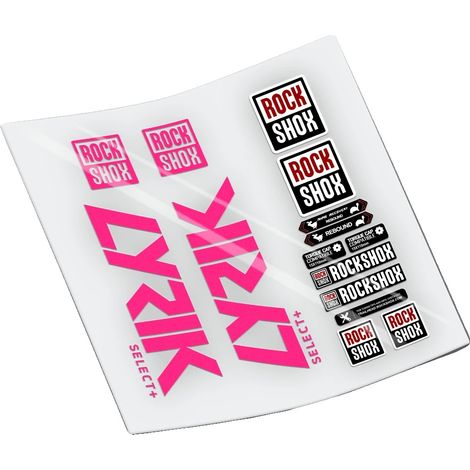 Pegatinas para tenedores, apariencia personalizable, alta durabilidad, rosa fluorescente. (1/2)