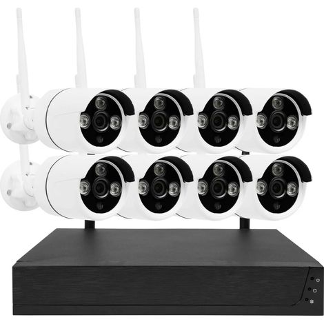 [NEUWERTIG] B-Ware Smartwares Funkkamera Set überwachungssystem Sicherheitskamera 8 Kameras