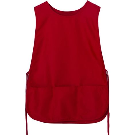 Tablier de cordonnier Tablier de travail Smock 2 poches avant Résistant à la saleté Sans manches Chef de ménage Hommes Femmes (1/4)