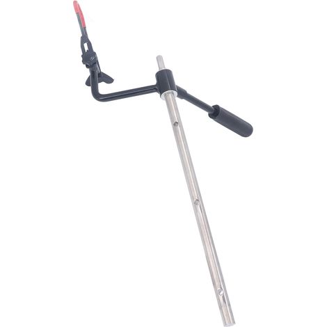 Rallonge de foret pour pêche sur glace 20 pouces en acier allié avec poignée et adaptateur pour perceuse électrique (1/5)