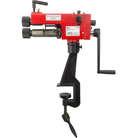 Dema – Bordeuse moulureuse manuelle – Épaisseur de tôle jusqu'à 1 mm – Profondeur 200 mm – Fixation sur table jusqu'à 50 mm