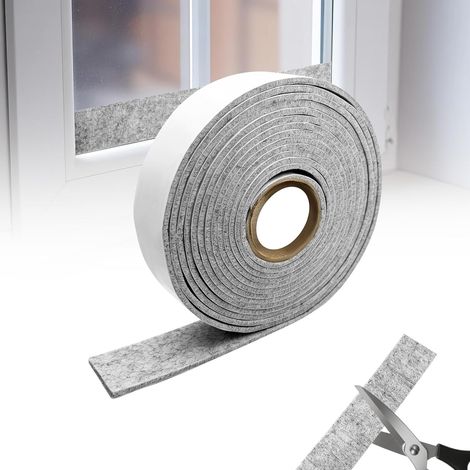 Antikondensations-Filzklebeband, 3 cm x 4 mm x 6 m, grau (1/4)