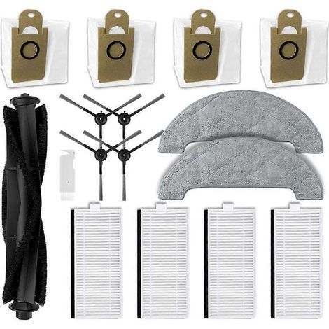 Pour Imou L11 Pro, Honiture Q6 Pro, pièces détachées pour balai à franges : brosse latérale principale, filtre et serpillière