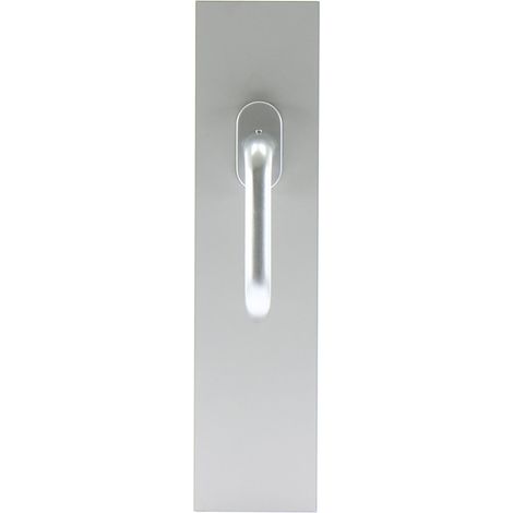 Fenstergriff SCH - Line U - Form - verdeckt geschr., VK 7 x 35 mm, silber elox. (1/3)
