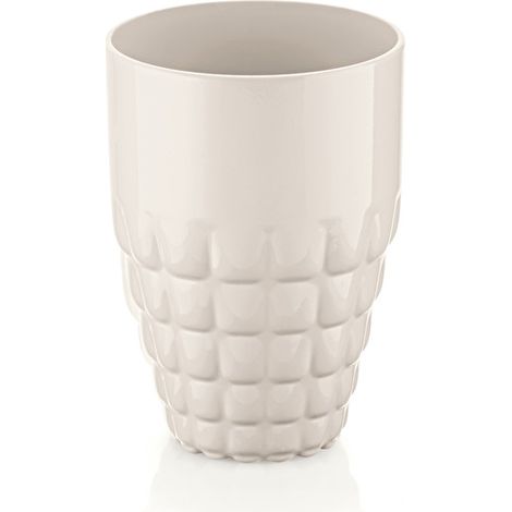 Verre haut blanc Tiffany 9x13cm