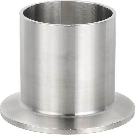 Raccord Hygiénique En Acier Inoxydable 304, Bride De Soudure Longue Raccord De Tube 1 3/4"(45mm) Diamètre Exterieur Connecteur 64mm Diamètre Exterieur De Bride (1/5)