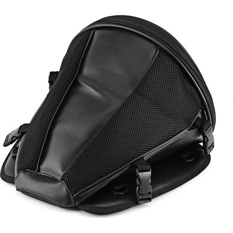 Sac de Siège Arrière à Moto, étanche, Sac à Selle de Rangement Portable pour Moto, Vélo en Terre, Double Sport, etc. avec des Sangles Fortes (1/3)