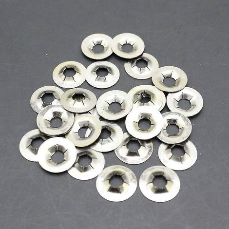 Lot de 20 écrous et clips de fixation pour calandre de pare-chocs Hyundai Kia 86655-17000 (1/4)