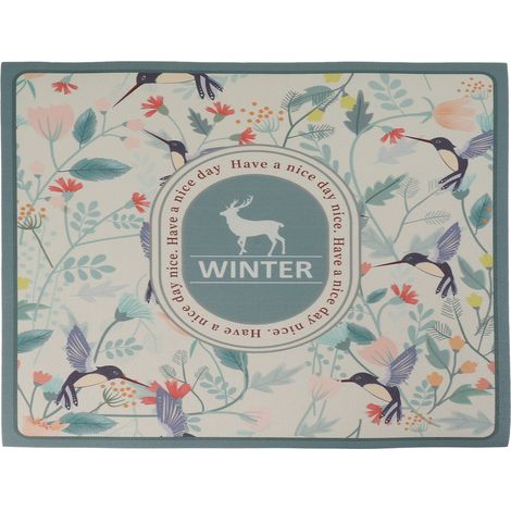 Tapis de protection imperméable pour machine à café 40x50 cm - Anti-dérapant et résistant aux rayures (1/5)