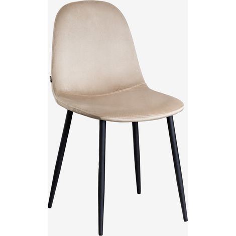 Set di 2 sedie da pranzo Glamm SKLUM Nero