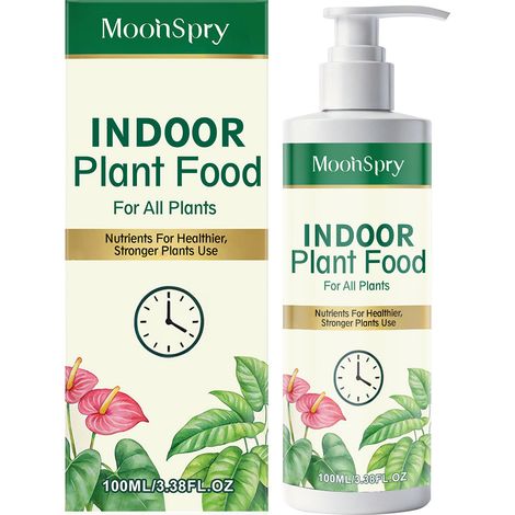 MOONSPRY Nutrient Solution for Houseplants: Gentle care and nutrient supplementation for home gardens, potted flowers and plants (1/5)