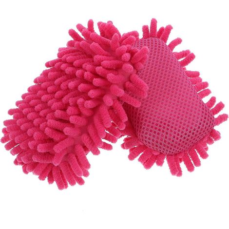 Lot de 2 effaceurs pour tableau noir et blanc-15X8X3.5CM-Pink (1/3)