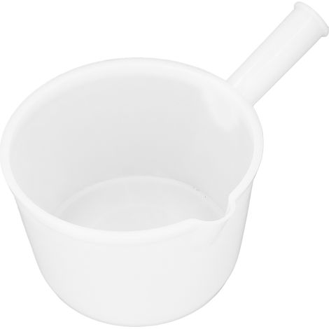Louche en plastique à manche court pour arroser potager salle de bain cuisine verser légumes blanc (1/5)