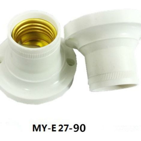 Fourniture de douilles à vis E27 blanches pour usage domestique et de douilles 86 (produits certifiés) (1/5)