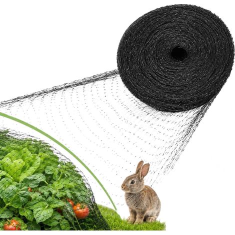 Filet de protection pour plantes indéchirables - Pour parterre surélevée - Maille fine - Filet de protection contre les oiseaux - Filet de protection contre les feuilles et les poulets (1/5)