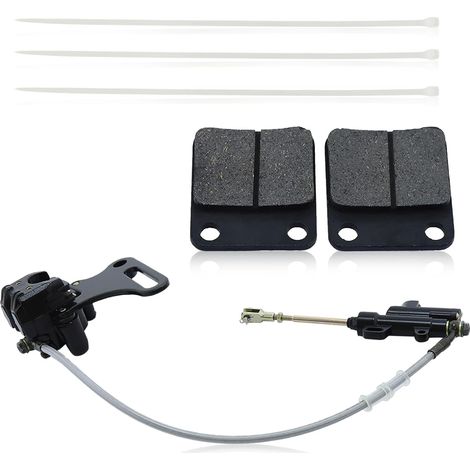 Ensemble de frein arrière maître-cylindre hydraulique Caliper pour SSR 125cc 110cc Dirt Bike Pit Bike KLX BBR CRF TTR 107 110 125 50cc 70cc pièce (1/5)