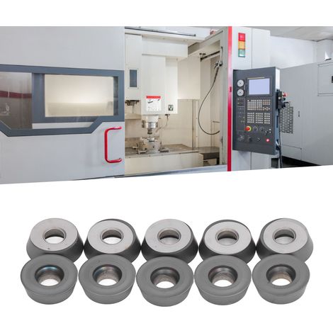 10 plaquettes de carbure pour fraisage et tournage CNC RDMT1604MOTN (1/5)