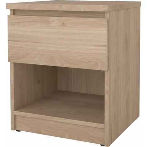 KIT COMODINO NAIA 1 CASS 40X40X49,5CM ROVERE- 1,0 pz (1/2)