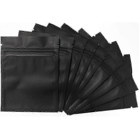 100 wiederverschließbare Mylar-Beutel, 7,6 x 10,2 cm, geruchsdichte Zip-Lock-Beutel zur Aufbewahrung (1/5)